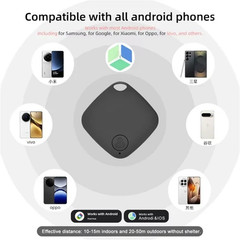 Bluetooth GPS Tracker Tag Anti Lost Key Car Pet Child Finder iOS Android