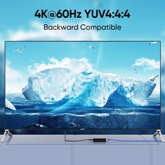4K HDMI Extender Over Cat5e/6/7 IR Loop Out HDCP 2.2 200ft for Brand