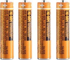 4/6/8 For Panasonic Cordless Phones Rechargeable Batteries 1.2V AAA Ni-MH 700mAh
