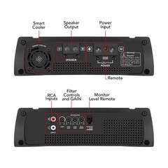 [US SELLER] Taramps HD 3000 2 OHM + PRO 2.4S Car Amplifier & Processor COMBO