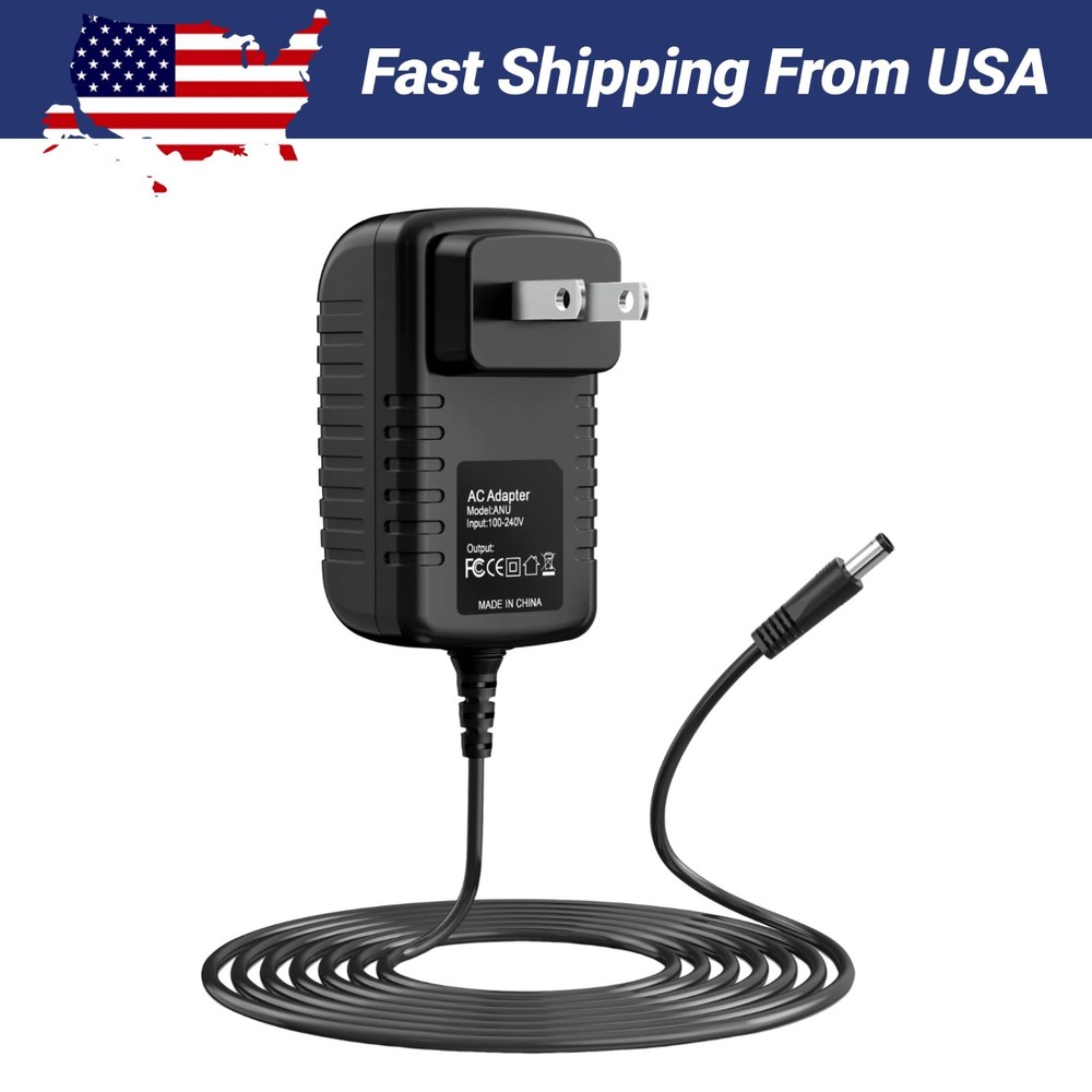 Power Supply Compatible with wireless 2ch MPEG4 receiver WL2232 DC 9V Adapter