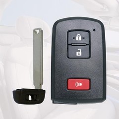 Smart Key Fob Shell Case Replacement Fits for Toyota Tacoma Tundra RAV4 Prius