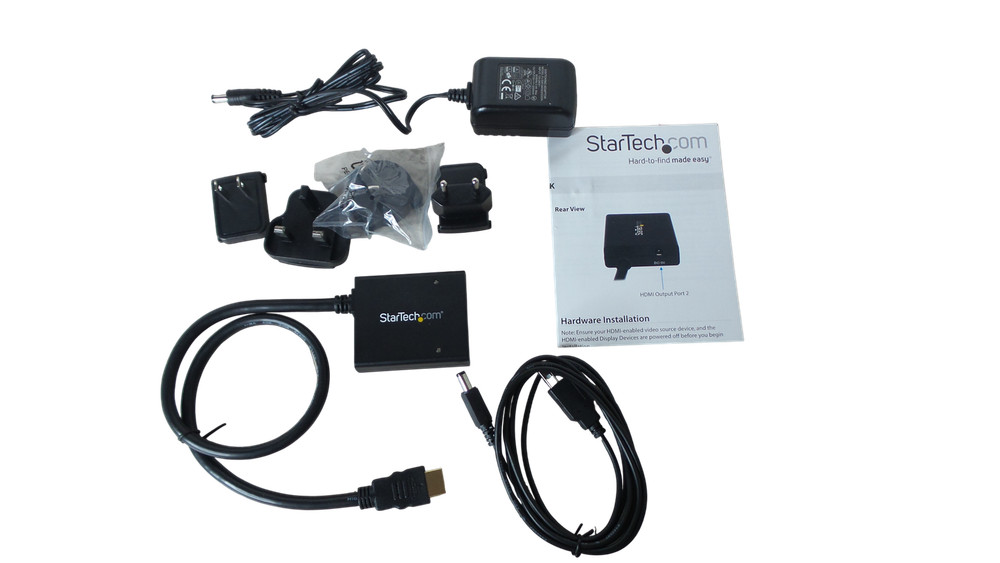 Lot OF 6 Startech ST122HD4KU 2 Port Video Splitter – Free Shipping