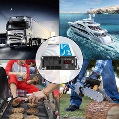 GIANDEL 2000W Power Inverter Modified Wave 12 Volt DC to 110V 120V AC Outlets
