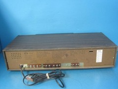 AWESOME VINTAGE DYN MODEL DS-3120 RECIEVER AM FM 8-TRACK PLAYER PHONO WOODGRAIN