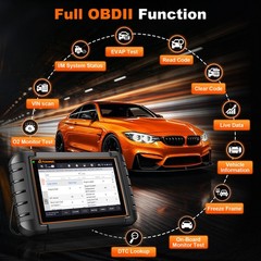 Ancel HD3400 Pro Diesel Heavy Duty Truck All System Diagnostic Scanner DPF Regen