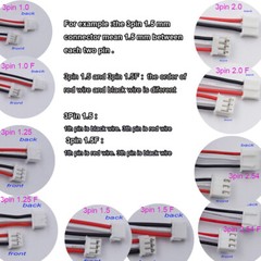 3.7V 3000 mAh 505573 Li Lipo Battery Thermistor JST 3Pin 1.0/1.25/1.5/2.0/2.54mm