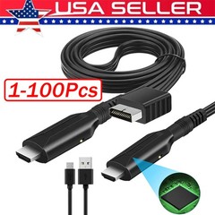 For Sony PS1 PS2 to HDMI Adapter Cable Game Console Audio Video Converter Lot