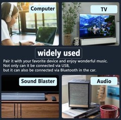Portable CD Player for Car, External USB Compact Disc Drive for Vehicles without