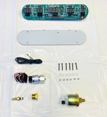 Universal Bargraph style 5.5 Gauge Panel w/ Blue Leds Made in the USA!