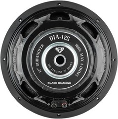 BLACK DIAMOND DIA-10S 10″ Car Subwoofer 4 Ohm Single Voice Coil 440 Watts Max