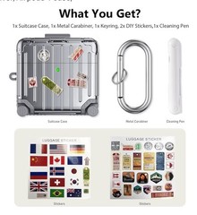 Case For Apple Airpods 4 Cute Fashion 4 Silver Filoto