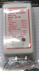Pyramid NS60 RCA Line Level Converter Hi/Low Impedance Adapter Dual Channel Kit