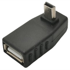 Mini USB Male to Female Usb 2.0 OTG Adapter Converter Connector Car AUX MP3 MP4