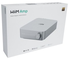 Wiim Amp Silver Wifi Streaming Home Audio 120w x 2 Amplifier Receiver w/HDMI