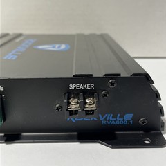Rockville RVA600.1 Stereo Amplifier 1200W Peak 4 Ohms Mono Block Speaker Sub