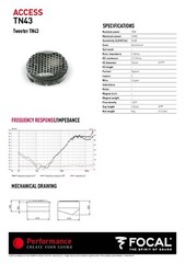 Focal 165AS3 – 6.5″ (16,5 CM) 3-Way Component Speaker Set Access Series