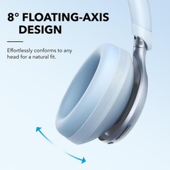 40 Hours Active Noise Cancelling Headphones – Superior Sound & Comfort Design
