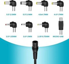 Universal AC to DC 3V~12V Adjustable Power Adapter Supply Charger Electronics