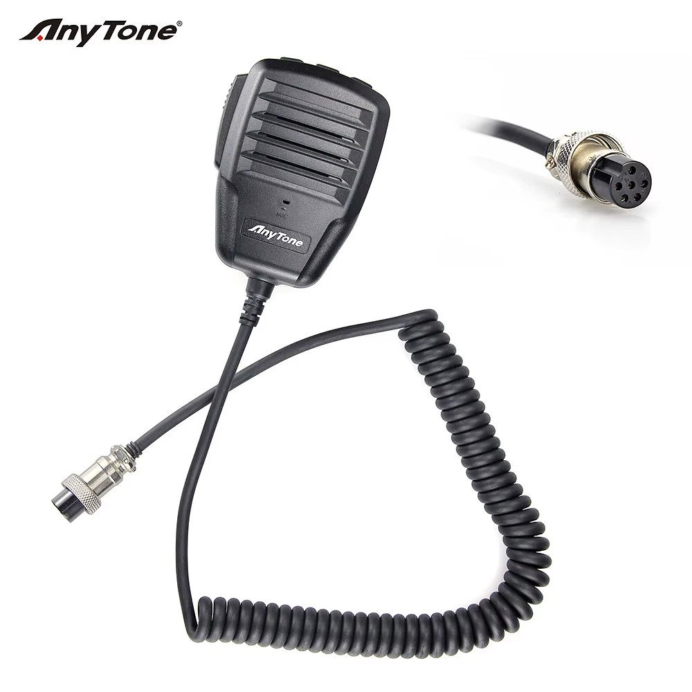 NEW Original 6 Pin Microphone for CB Radio AT-6666PRO 10 Meter Radio