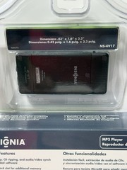 MP3 Player INSIGNIA Sport NS-4V17B Bluetooth 4GB + MicroSD Slot Blue-SEALED