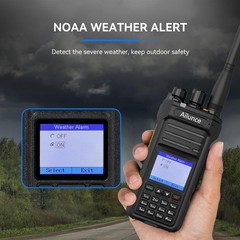 Retevis HA1UV Dual Band UHF &VHF FM IP67 256CH 2800mAh Two Way Radio NOAA VFO