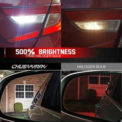 LED 921 Reverse Backup + 2825 License Plate Light for GMC Sierra 1500 2014-2020