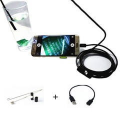 Silm Cable 5.5MM 6LED Micro USB Waterproof Endoscope Inspection Camera for Phone