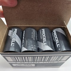 24 Duracell Procell D Constant Alkaline Batteries (2 cartons of 12 each)