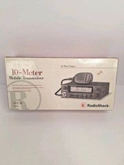 RadioShack HTX-10 25 Watt 10 Meter Mobile Transceiver 19-1110***UNTESTED***
