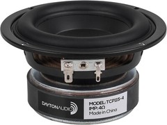 Compact 4-Inch 80W Woofer with Aluminum Enclosure & Voice Control Functionality