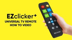 Universal Big Button TV Remote – Easy to Use, Ideal for Seniors, Compatible with