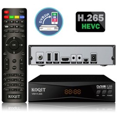 HEVC FTA Satellite Decoder TV Receiver Sat Finder H265 Media Push Meecast Tv box