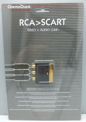 Audioquest RCA to SCART adapter