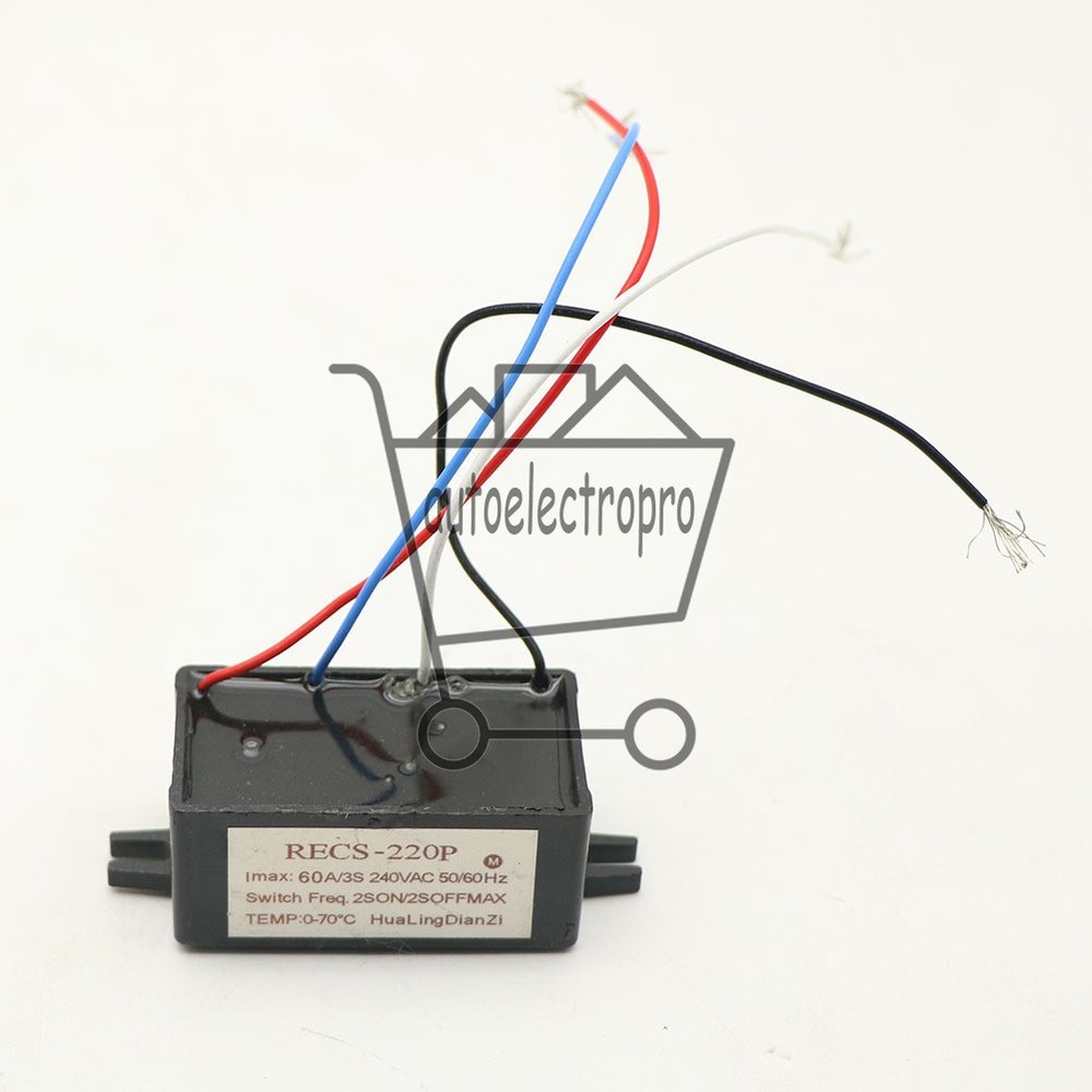 1PCS Electronic centrifugal switch RECS-220P 60A Suitable for 600-2000w motors