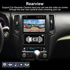 For Infiniti G35 G37 12.1″ Android 13 Radio Stereo Carplay Screen GPS Navigation