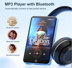 Oilsky 80GB MP3 Player with Bluetooth and WiFi, Oilsky 4.0″ IPS Touch Screen