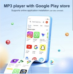 Oilsky 80GB MP3 Player with Bluetooth and WiFi, Oilsky 4.0″ IPS Touch Screen