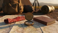 American Compass Antique Vintage Brass Compass Rustic Vintage Home Decor Gifts