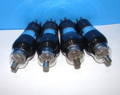 No type 6A7 Tung-Sol radio audio amplifier vacuum 4 tubes valves tested ST 6A7G