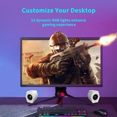 G2000 32W PC Computer Speakers for Gaming Desktop PC Laptop Mac Computer Woof…