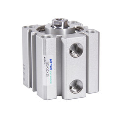 1PC AirTAC SDA25X5/10/15/20/25/30/35/40/45/50 Thin Air Cylinder 5~50mm Stroke