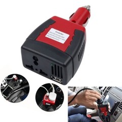 150W Car Power Inverter Laptop Phone Charger DC12V to AC110V Adapter + USB 5V RV