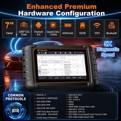 Ancel HD3400 Pro Diesel Heavy Duty Truck All System Diagnostic Scanner DPF Regen