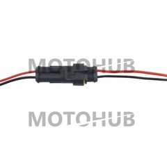 20X Car Waterproof Electrical Wire Cable Connector Male Female 2Pin Way Plug Kit