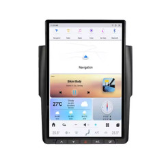 14.4″ Android 13 Tesla Screen Carplay Gps Radio 8+128gb For Dodge Ram 2013-2018