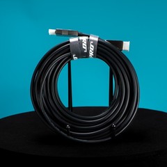 Ruipro HDMI Cable 8K GEN3C Black Fiber Optic 7.6M CL2 Rated 25 Feet Open Box