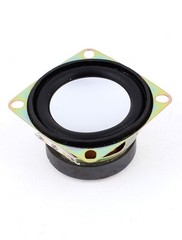 uxcell Multimedia 3W 3 Watt 4 Ohm 52mm Dia Aluminum Internal Magnet silver