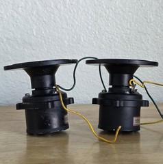 Vintage Pair of 1960s Atlas Sound Hi-Fi Jensen RP-302 Super Tweeters 16 ohm