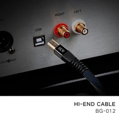 SKW Audiophiles USB 2.0 DAC Audio Cable USB Type A to USB Type B Printer Cable 5